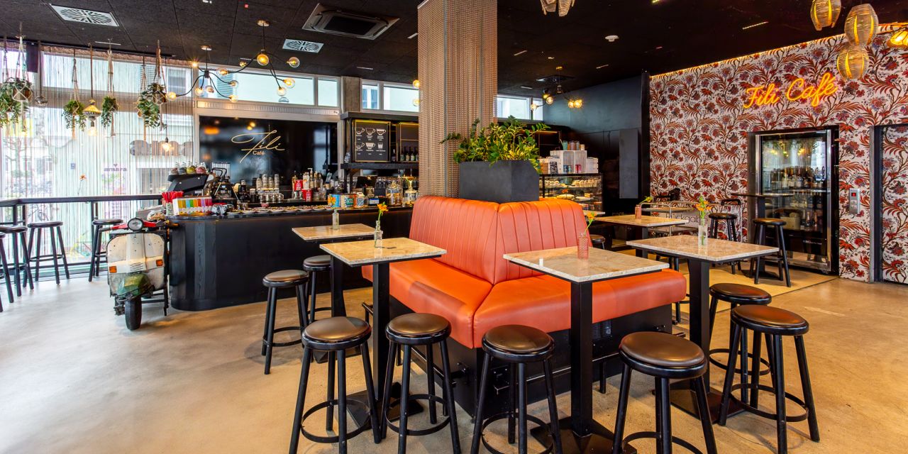 Innenraum des Fili Café